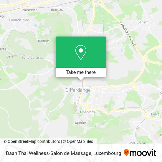 Baan Thai Wellness-Salon de Massage map