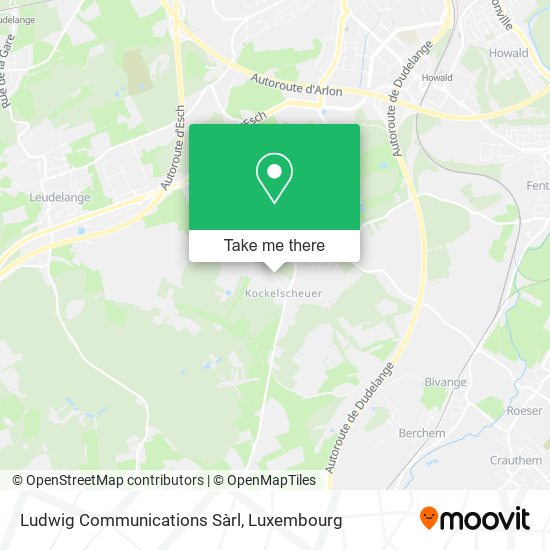 Ludwig Communications Sàrl map