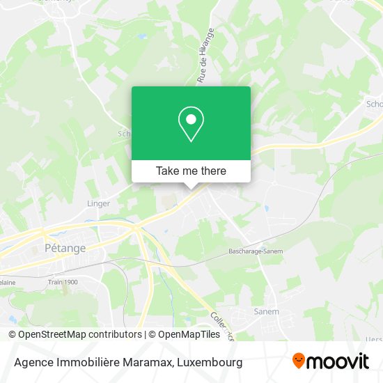 Agence Immobilière Maramax map