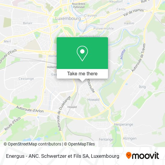 Energus - ANC. Schwertzer et Fils SA map