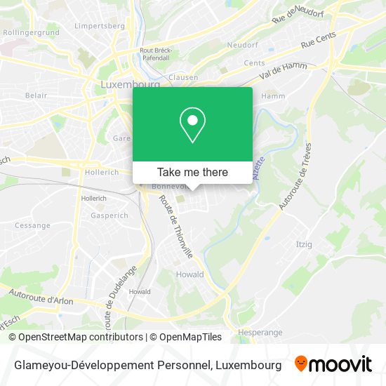 Glameyou-Développement Personnel map