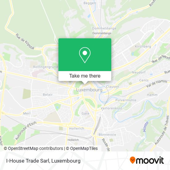 I-House Trade Sarl map