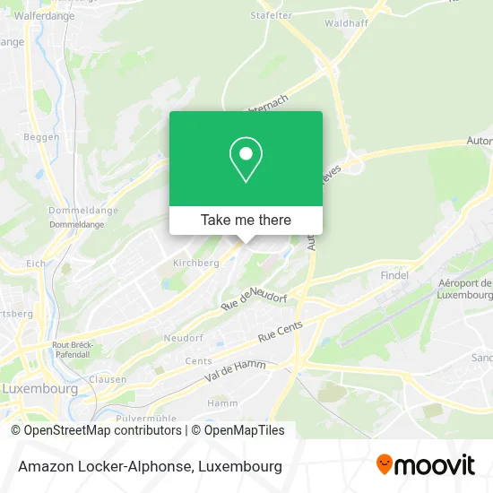 Amazon Locker-Alphonse map