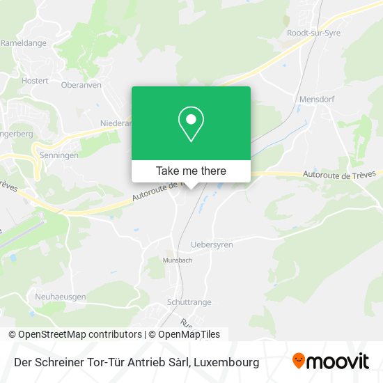 Der Schreiner Tor-Tür Antrieb Sàrl map