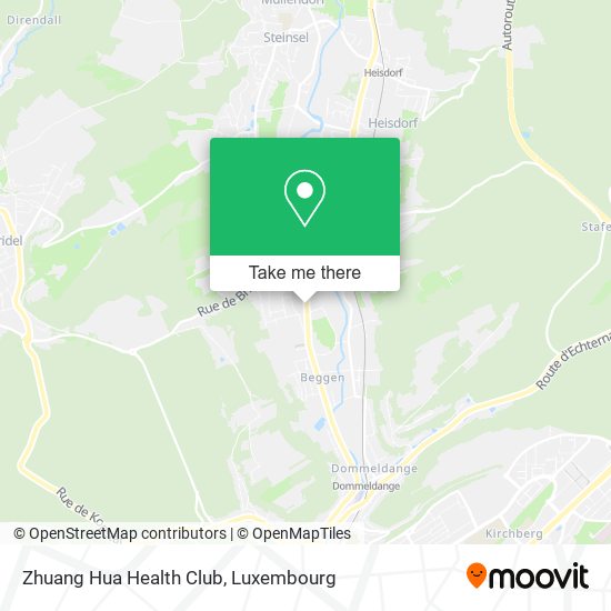 Zhuang Hua Health Club Karte