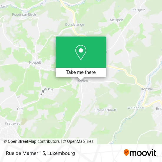 Rue de Mamer 15 map