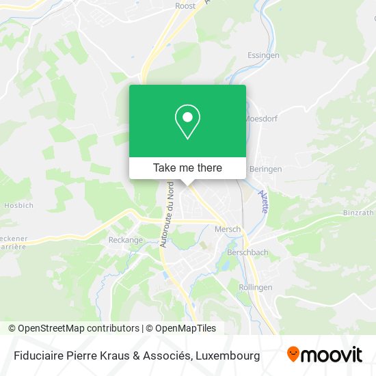 Fiduciaire Pierre Kraus & Associés map