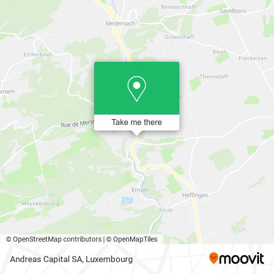 Andreas Capital SA Karte