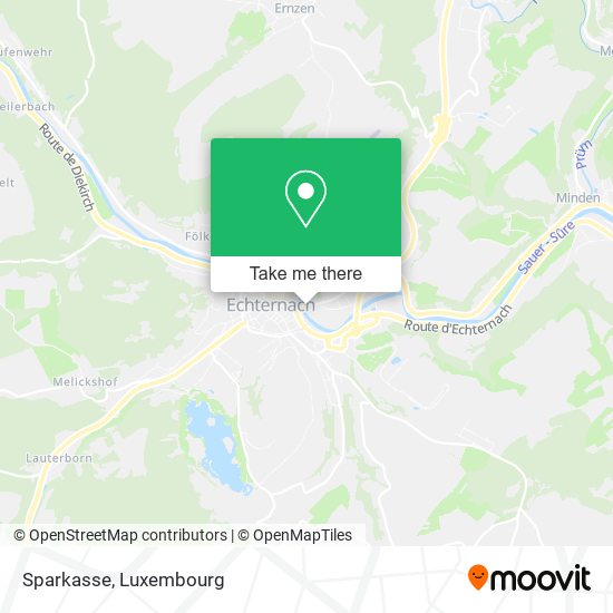 Sparkasse map