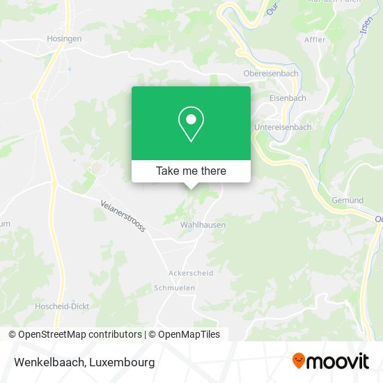Wenkelbaach map
