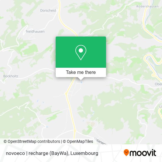 novoeco | recharge (BayWa) map
