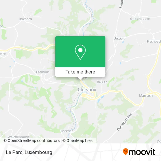 Le Parc map