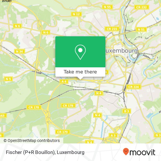 Fischer (P+R Bouillon) map