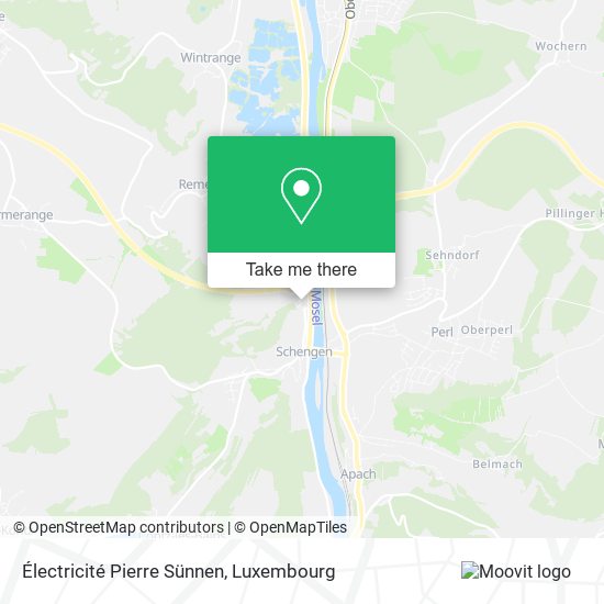 Électricité Pierre Sünnen map