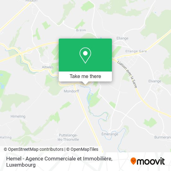 Hemel - Agence Commerciale et Immobilière map