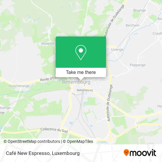 Café New Espresso map