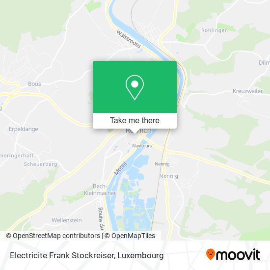 Electricite Frank Stockreiser map