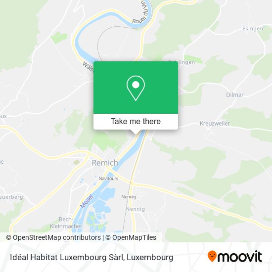 Idéal Habitat Luxembourg Sàrl Karte