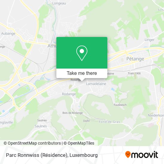 Parc Ronnwiss (Résidence) map
