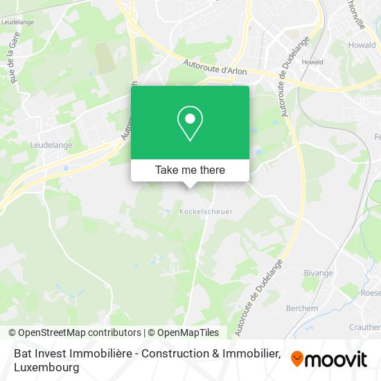 Bat Invest Immobilière - Construction & Immobilier map
