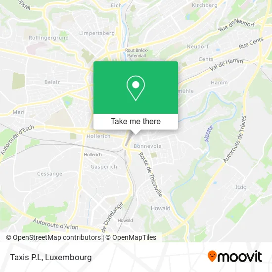 Taxis P.L map