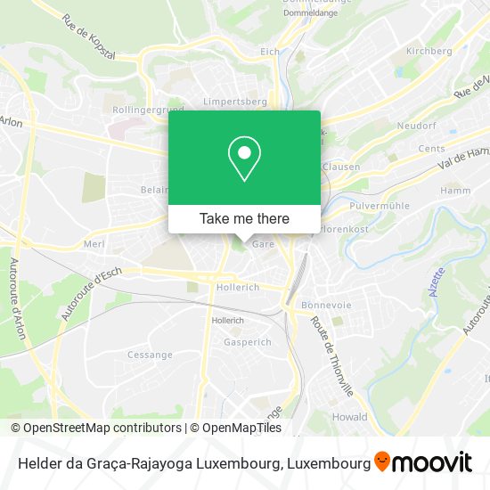 Helder da Graça-Rajayoga Luxembourg Karte