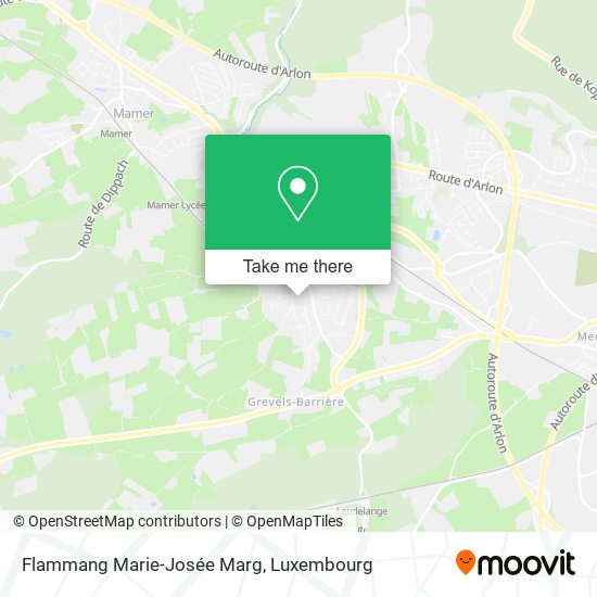 Flammang Marie-Josée Marg map