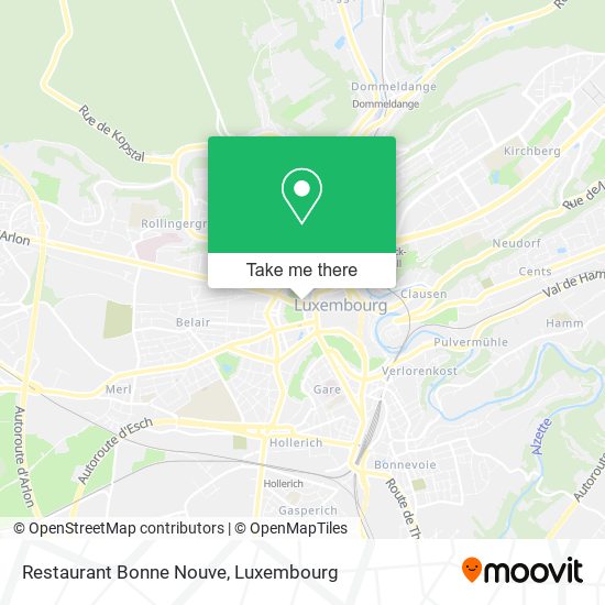 Restaurant Bonne Nouve map