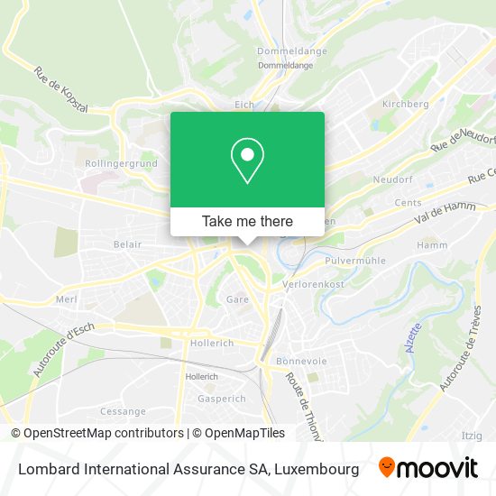 Lombard International Assurance SA map