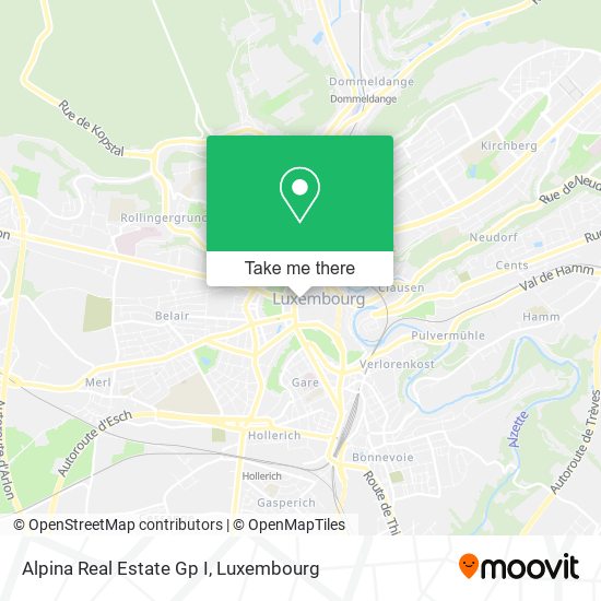 Alpina Real Estate Gp I map