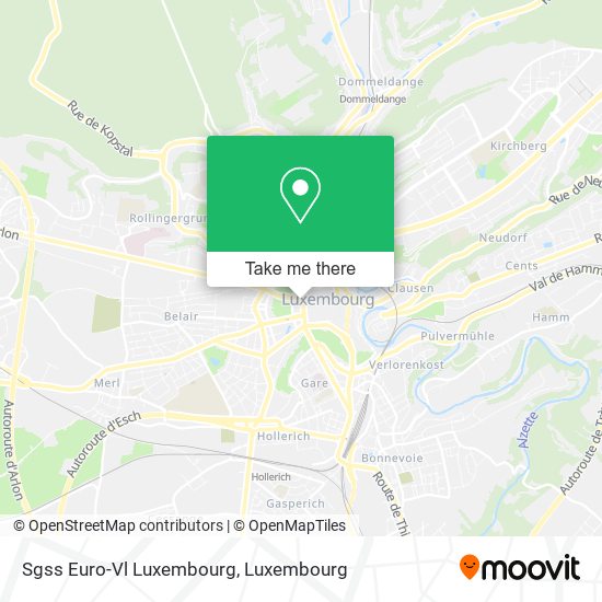 Sgss Euro-Vl Luxembourg map