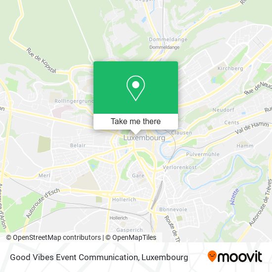 Good Vibes Event Communication Karte