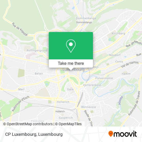 CP Luxembourg map