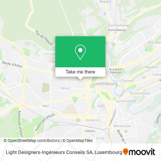 Light Designers-Ingénieurs Conseils SA map