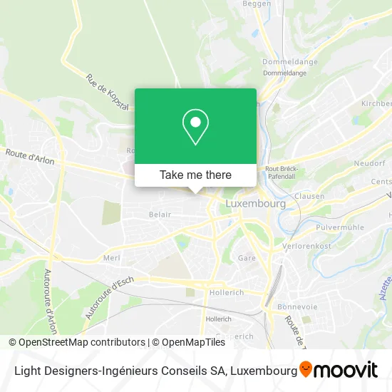 Light Designers-Ingénieurs Conseils SA Karte