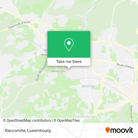 Baccomite map