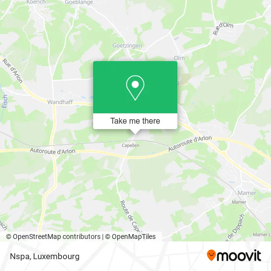 Nspa map
