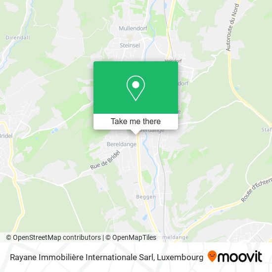 Rayane Immobilière Internationale Sarl Karte