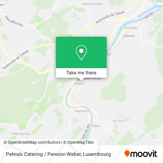 Pehna's Catering / Pension Weber map