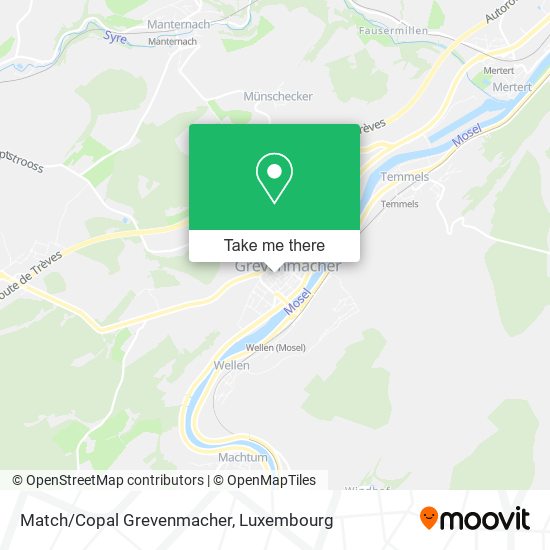 Match/Copal Grevenmacher map