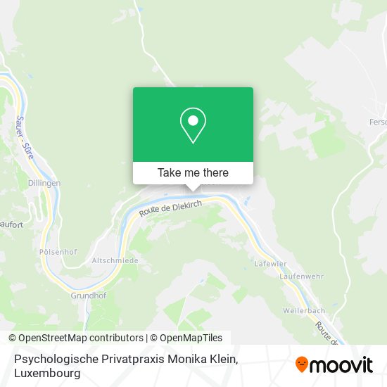 Psychologische Privatpraxis Monika Klein map