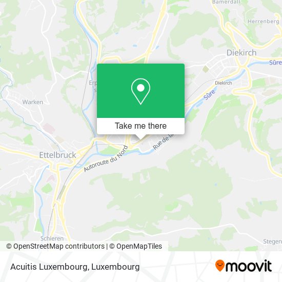 Acuitis Luxembourg Karte