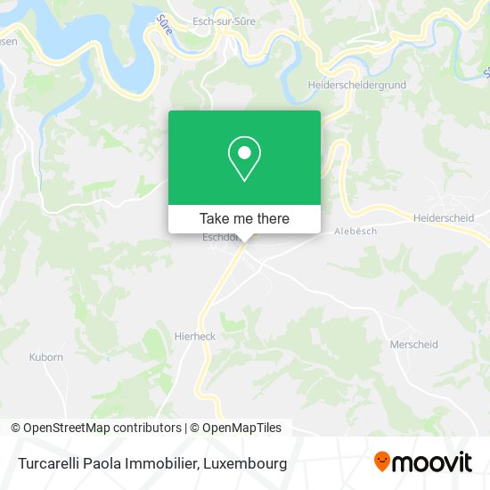 Turcarelli Paola Immobilier map