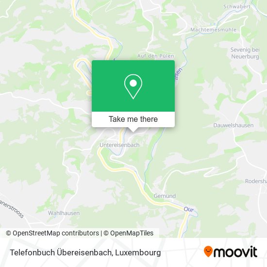 Telefonbuch Übereisenbach map
