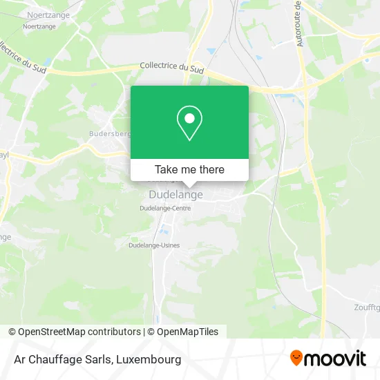 Ar Chauffage Sarls map