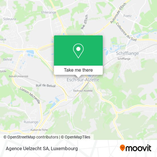 Agence Uelzecht SA map