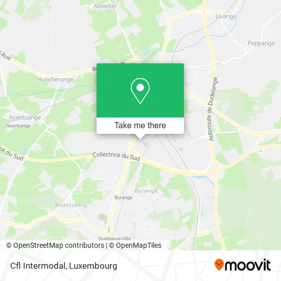 Cfl Intermodal map