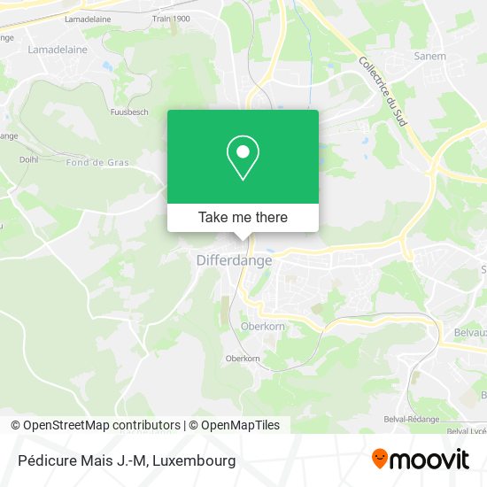 Pédicure Mais J.-M map
