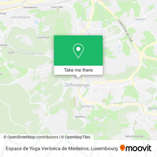 Espace de Yoga Verônica de Medeiros map