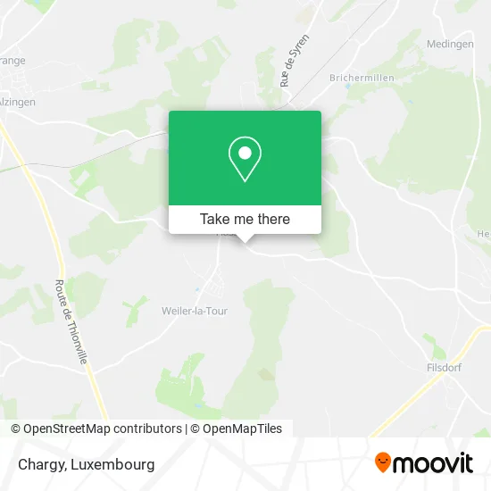 Chargy map